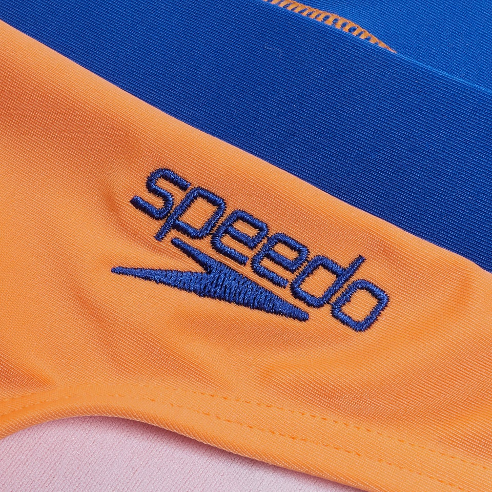 Logo-Badehose 7 cm für Herren Orange