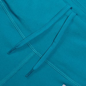 Women's Printed Panel 3/4 Pant Blue