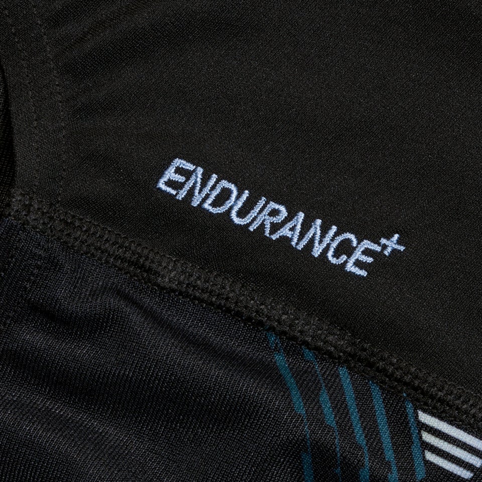 Digital-bedruckter Medalist-Badeanzug für Damen Schwarz