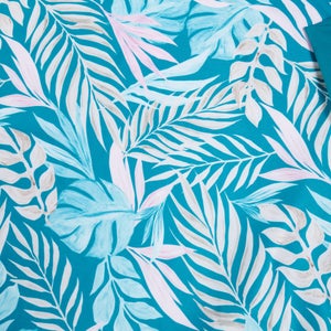 Bedrucktes Langarm-Schwimm-Shirt für Damen