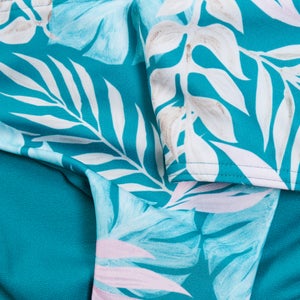 Bedruckter, verstellbarer Bikini mit dünnen Trägern für Damen