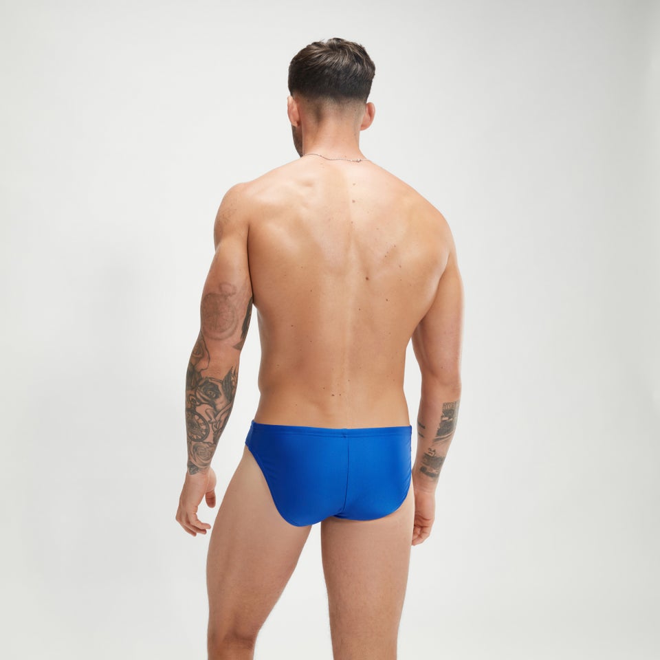 Solar-Badehose 5 cm für Herren Blau