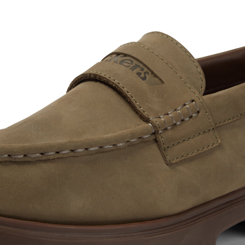 Adult Unisex Lennon Loafer Leather Dark Green