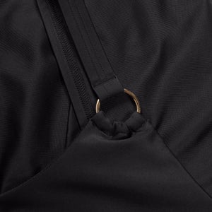 Maillot de bain asymétrique Femme effet galbant noir