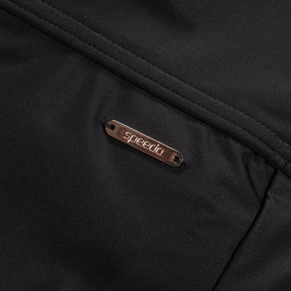 Maillot de bain asymétrique Femme effet galbant noir