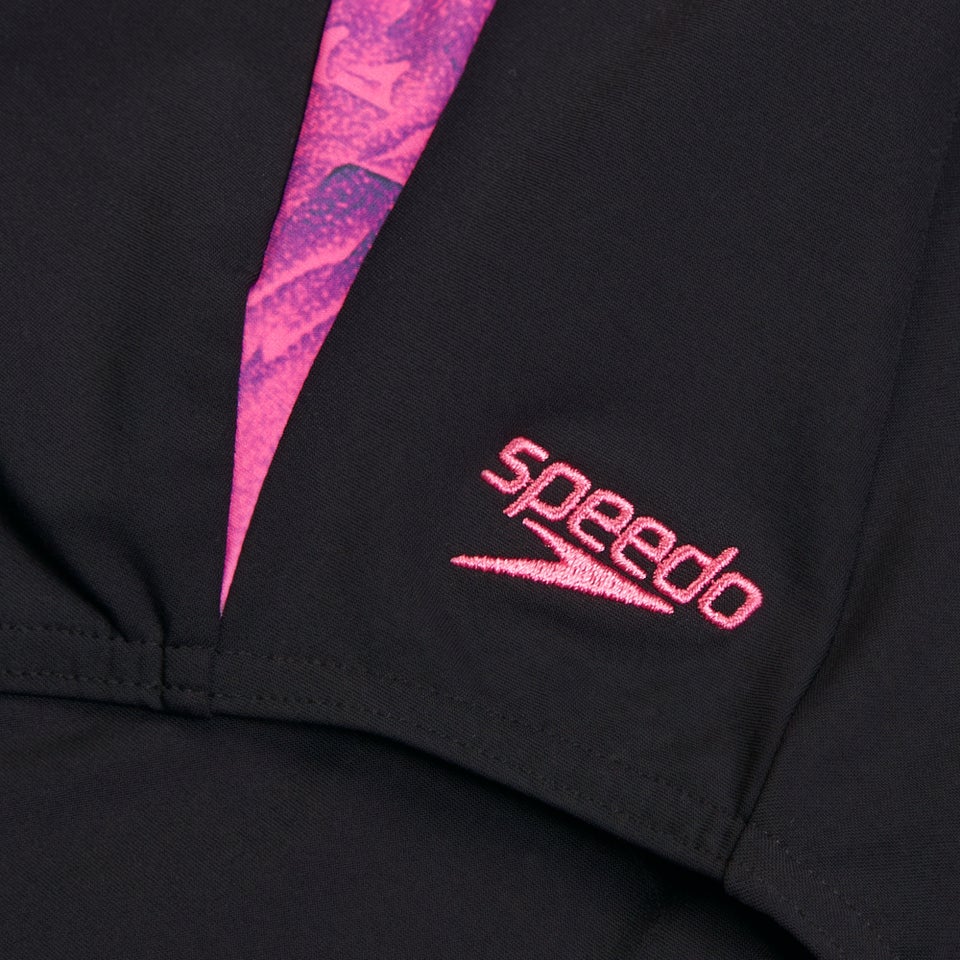 Women's Shaping LunaElustre Swimsuit Black/Pink