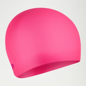 Junior Plain Moulded Silicone Cap Pink