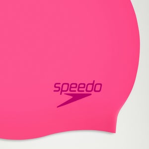 Junior Plain Moulded Silicone Cap Pink