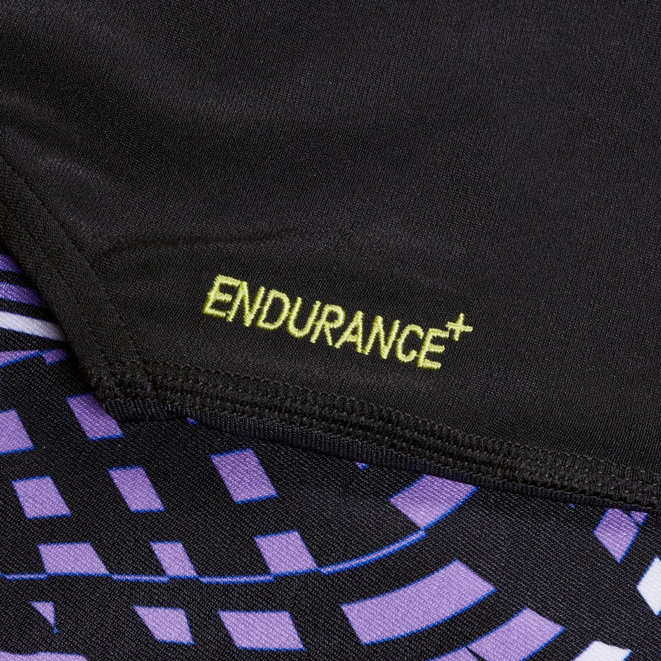 Combinaison Femme Hydrasuit imprimée noir/jaune