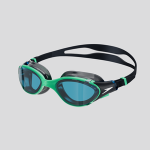 Lunettes de natation Biofuse 2.0 Adulte bleu marine/vert - One Size