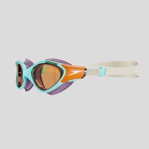 Lunettes de natation Biofuse 2.0 Femme bleu/orange