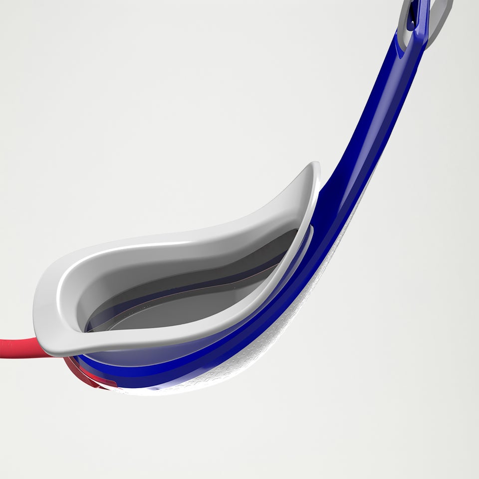 Adult Fastskin Pure Focus Mirror Goggles Red/Blue