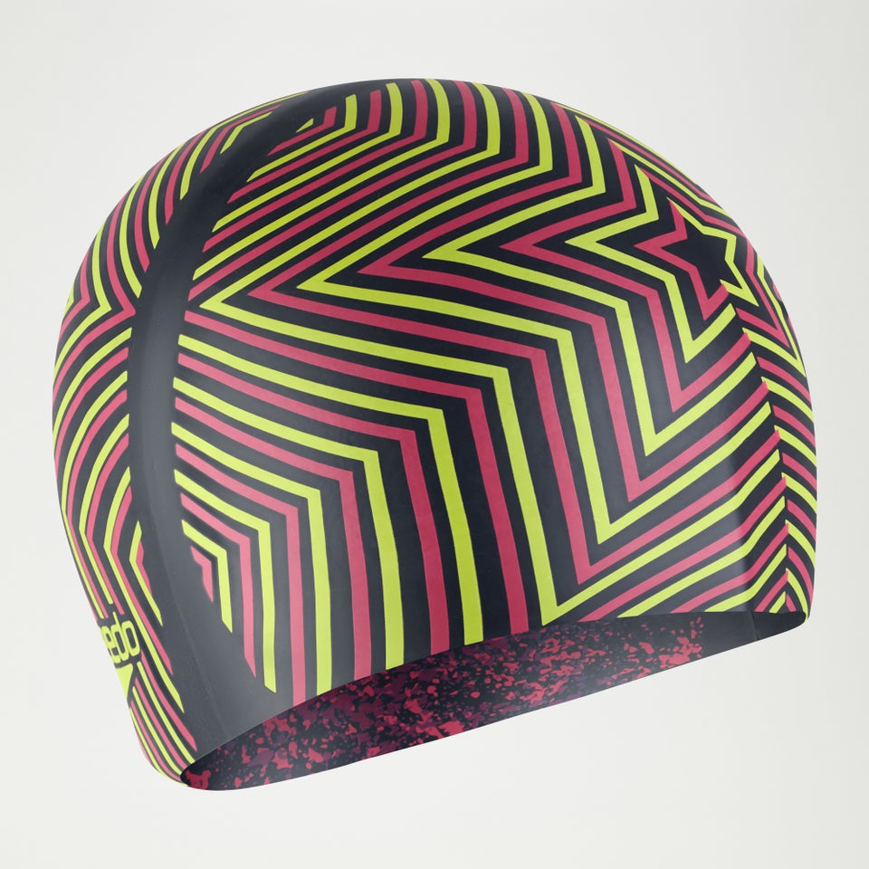 Junior Reversible Slogan Cap Blue/Pink