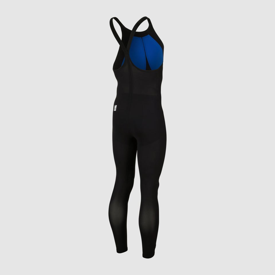 Combinaison de plongée Fastskin LZR Elite Openwater 2.0 Bodyskin à dos fermé pour hommes, noir