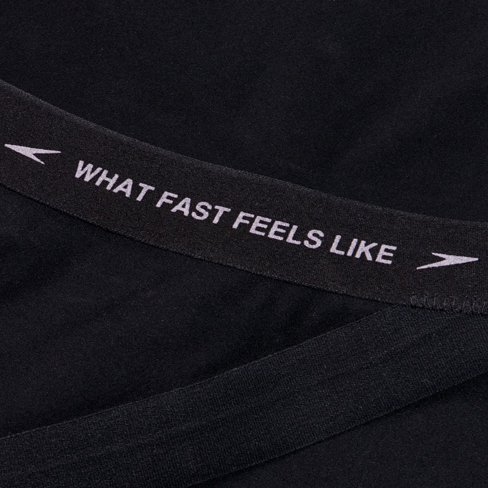 Men's Fastskin LZR Pure Intent 2.0 Backstroke Edition High Waist Jammer Black/Iridescent