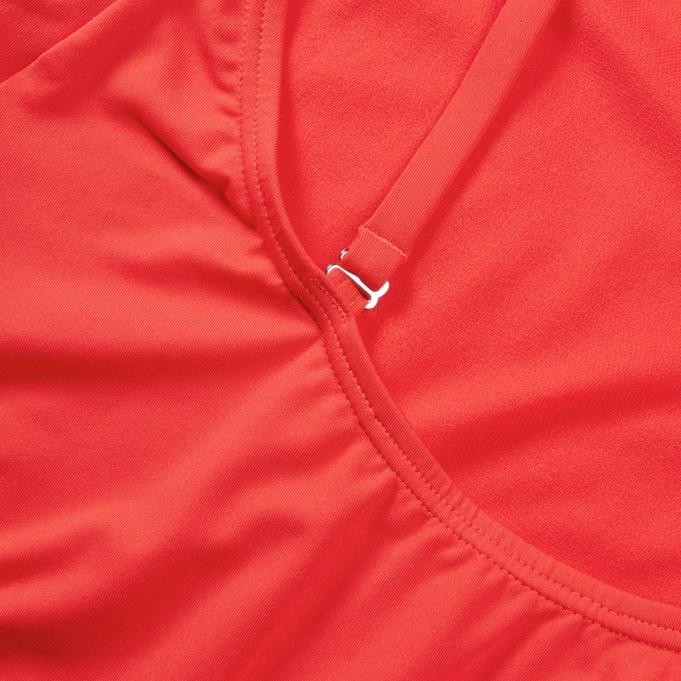 Maillot de bain FLU3NTE échancré rouge