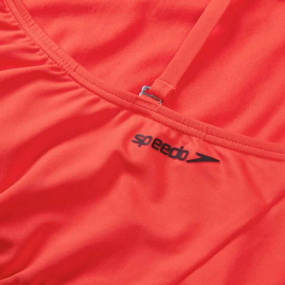 Maillot de bain FLU3NTE échancré rouge