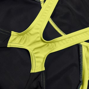 Muscleback Colourblock Femme noir/jaune