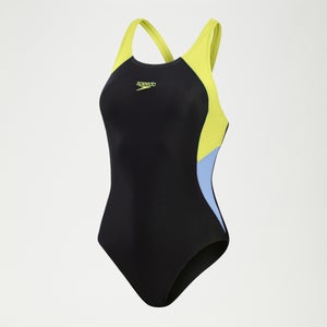 Muscleback Colourblock Femme noir/jaune