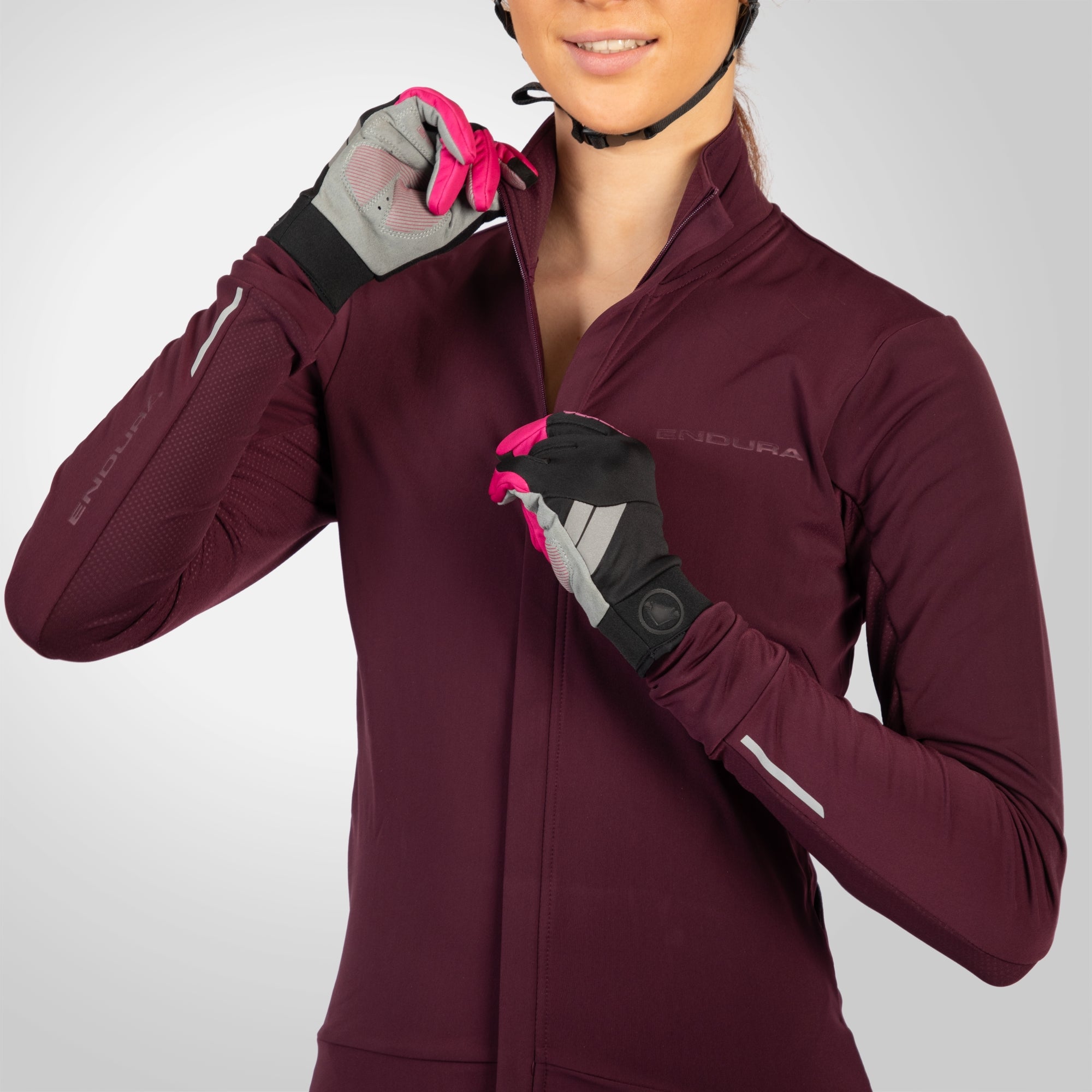 Women's Xtract Roubaix L/S Jersey - Aubergine | Endura UK