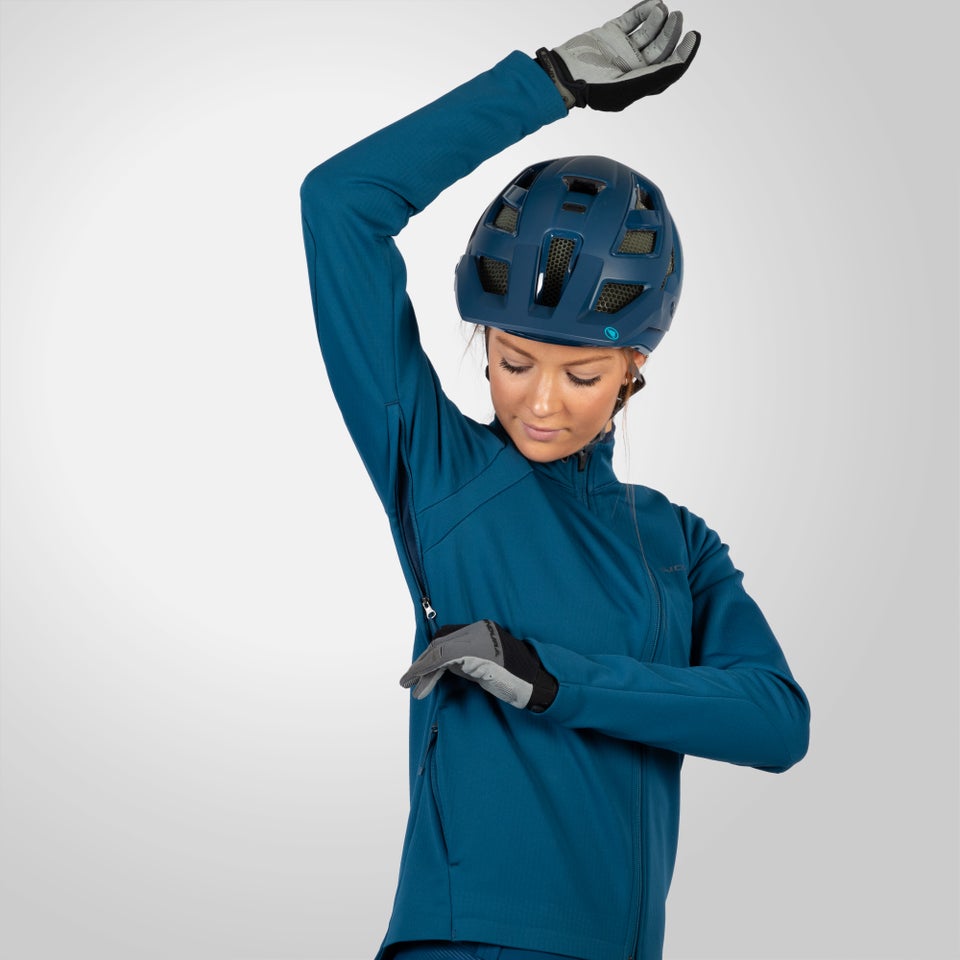 Women's SingleTrack Softshell - Blueberry