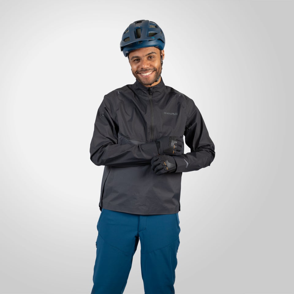 Men's MT500 Lite Waterproof Pullover - Black