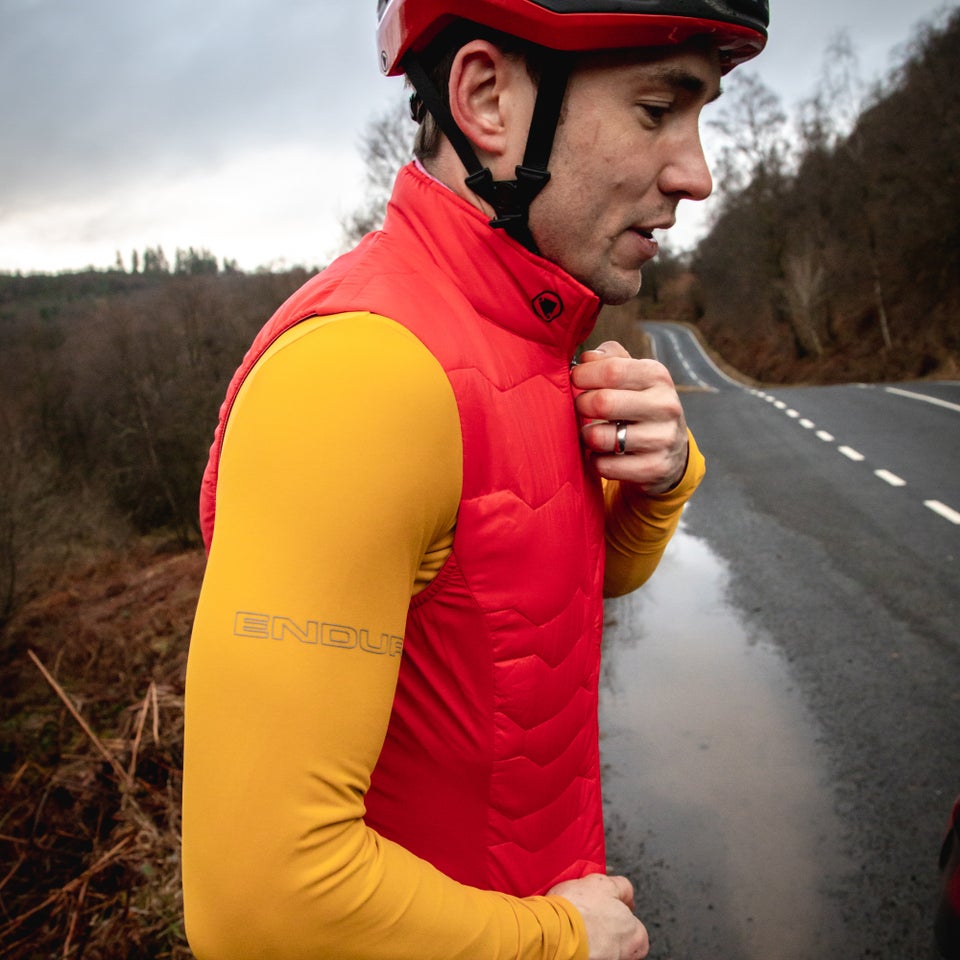 Men's Pro SL PrimaLoft® Gilet II - Pomegranate