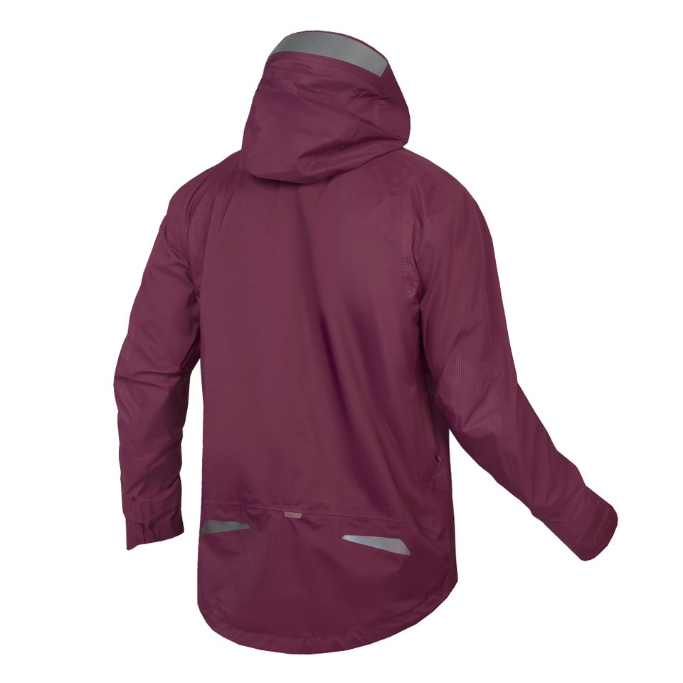 Men's MT500 Waterproof Jacket II - Aubergine