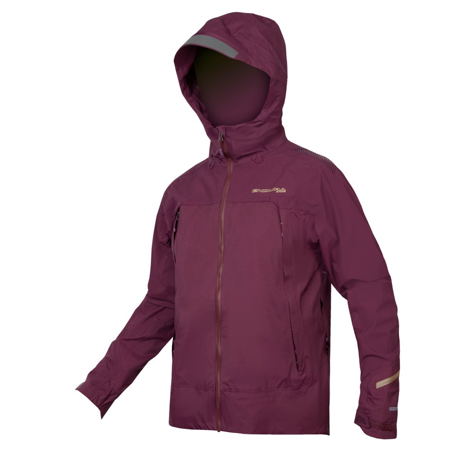 Men's MT500 Waterproof Jacket II - Aubergine