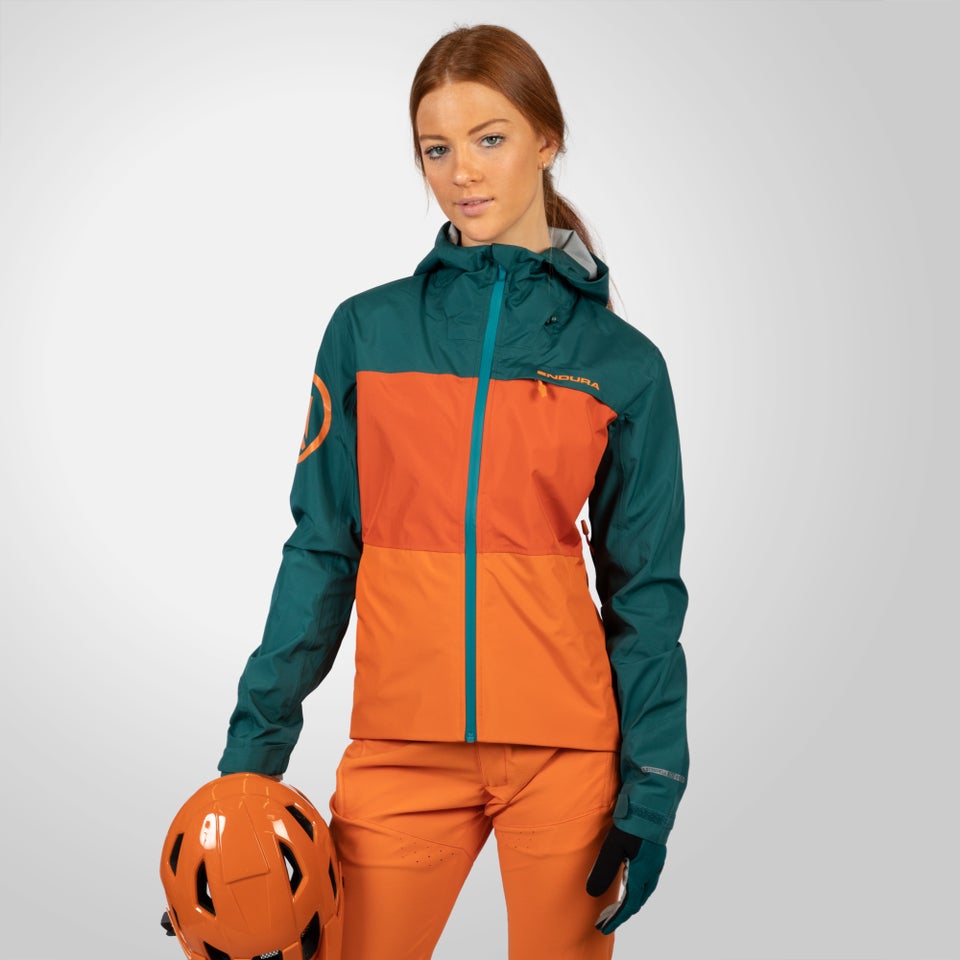 Women's SingleTrack Waterproof Jacket II - Harvest