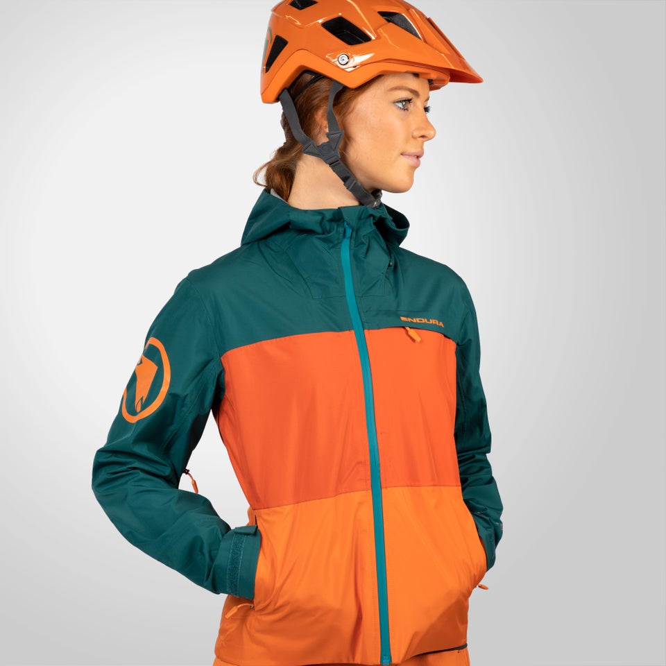 Women's SingleTrack Waterproof Jacket II - Harvest