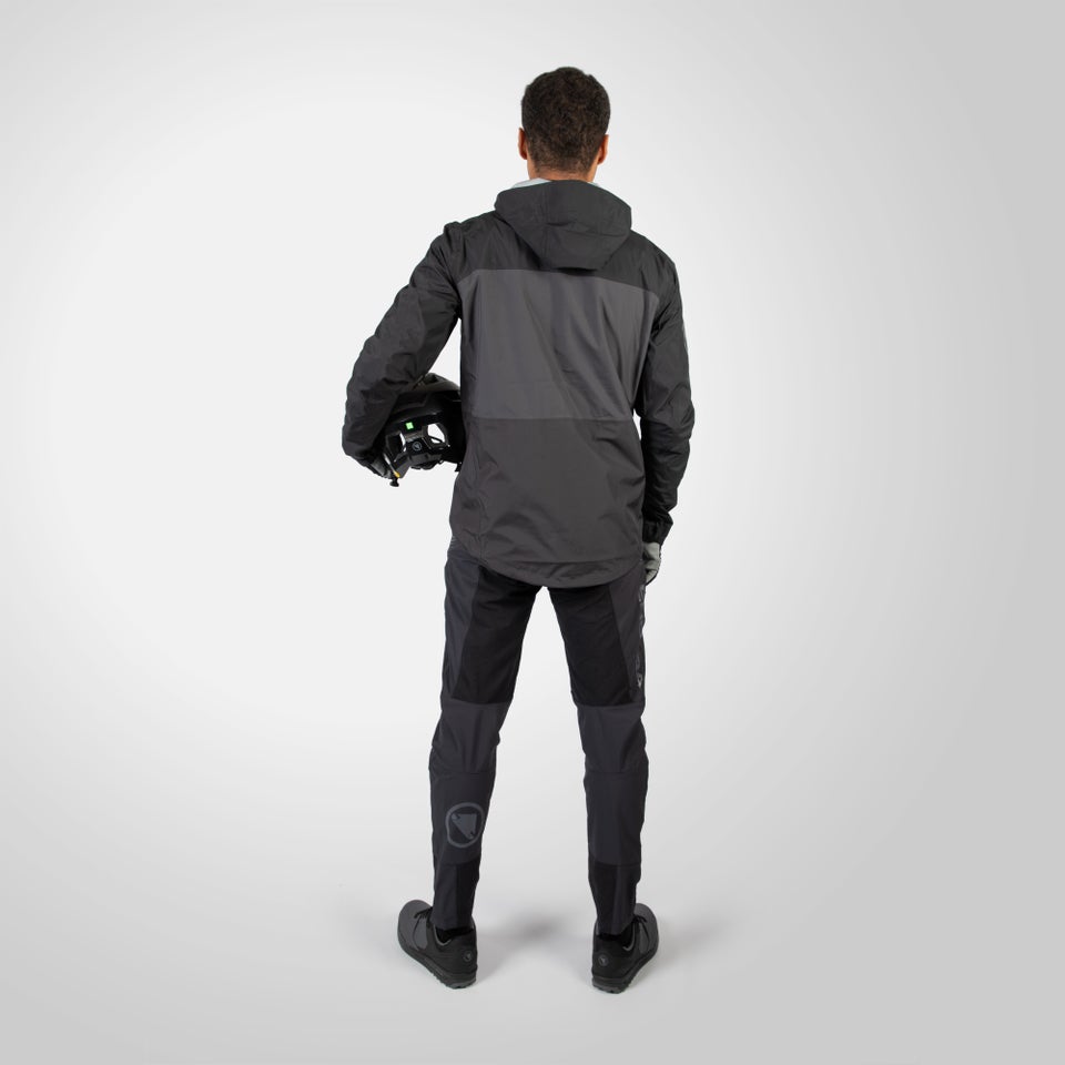 Men's SingleTrack Waterproof Jacket II - Matt Black
