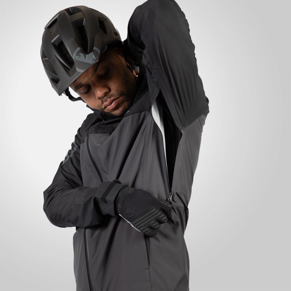 Men's SingleTrack Waterproof Jacket II - Matt Black