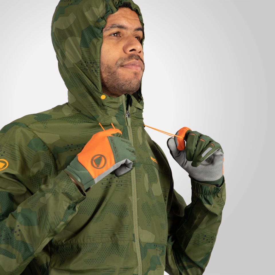 Men's Hummvee Windproof Shell Jacket - Tonal Olive