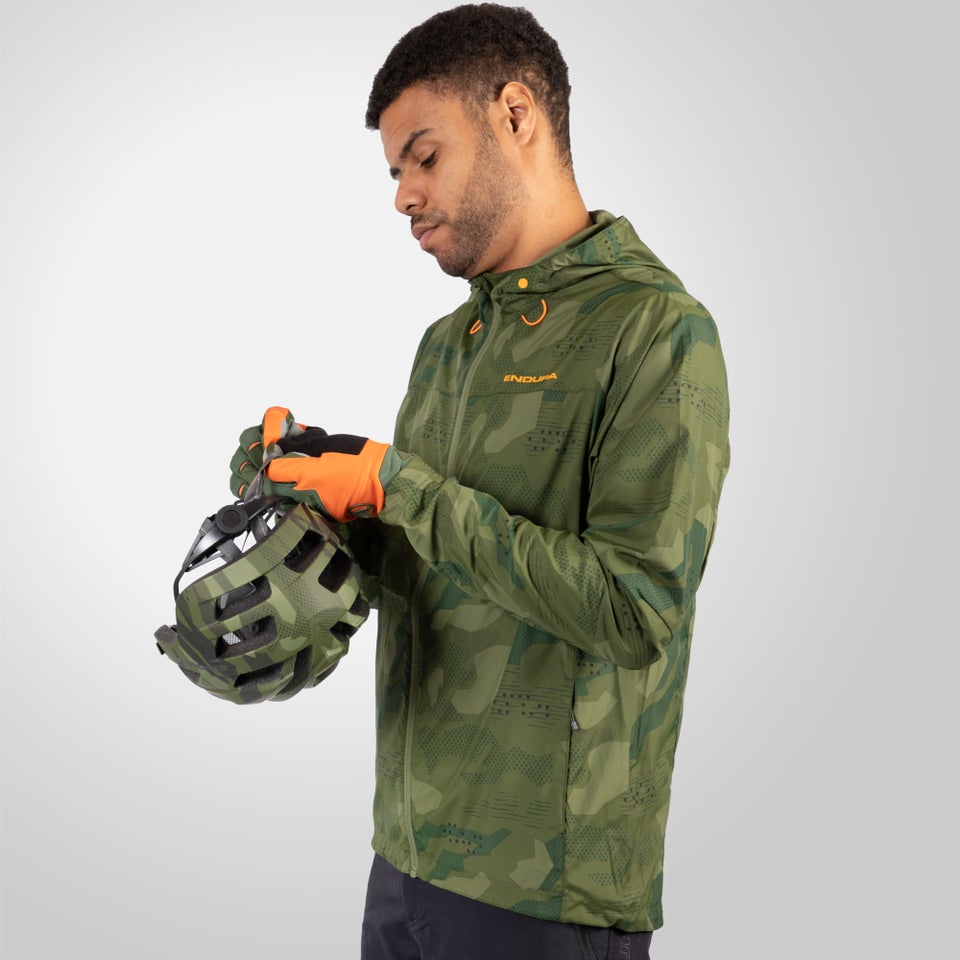 Men's Hummvee Windproof Shell Jacket - Tonal Olive