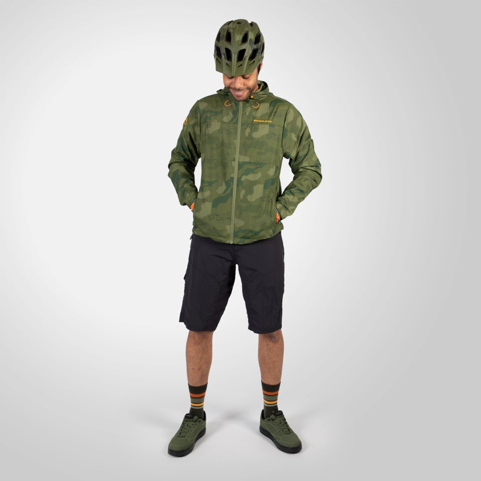 Men's Hummvee Windproof Shell Jacket - Tonal Olive