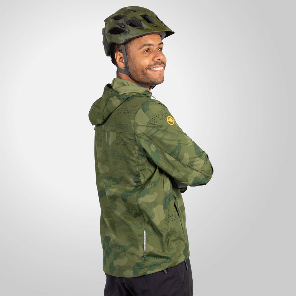 Men's Hummvee Windproof Shell Jacket - Tonal Olive