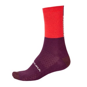 Baabaa Merino Winter Socks - Pomegranate - S-M