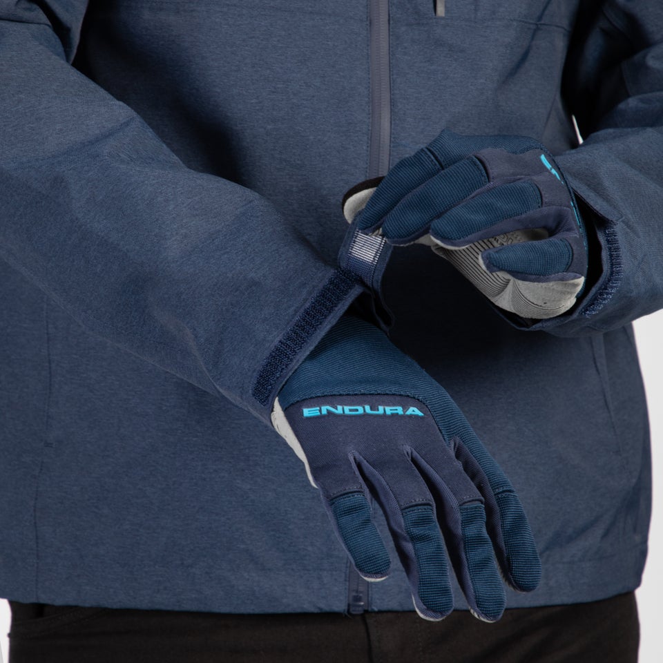 Men's Hummvee Waterproof Hooded Jacket - Ink Blue