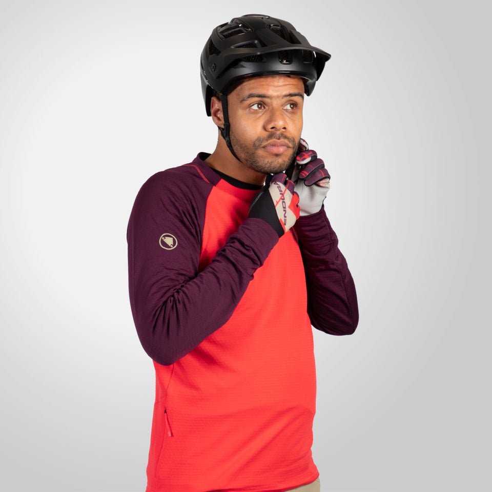 Men's SingleTrack Fleece - Aubergine