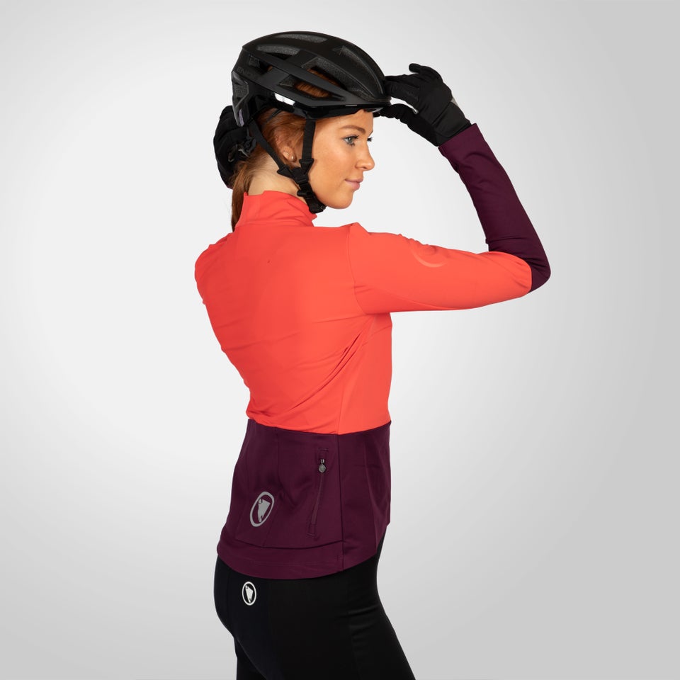 FS260-Pro Jetstream Trikot (langarm) für Damen - Aubergine