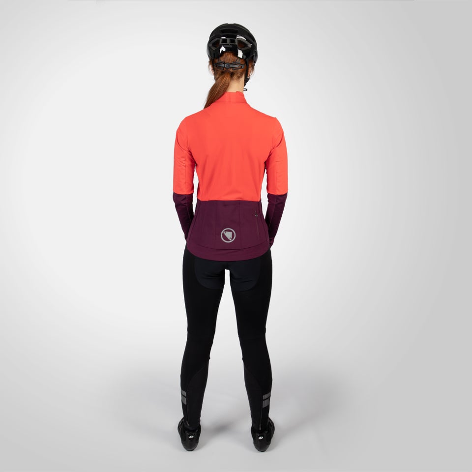 FS260-Pro Jetstream Trikot (langarm) für Damen - Aubergine