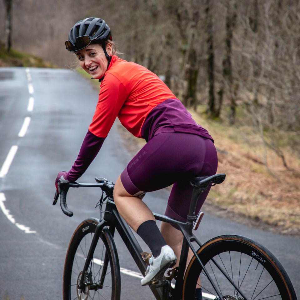 FS260-Pro Jetstream Trikot (langarm) für Damen - Aubergine