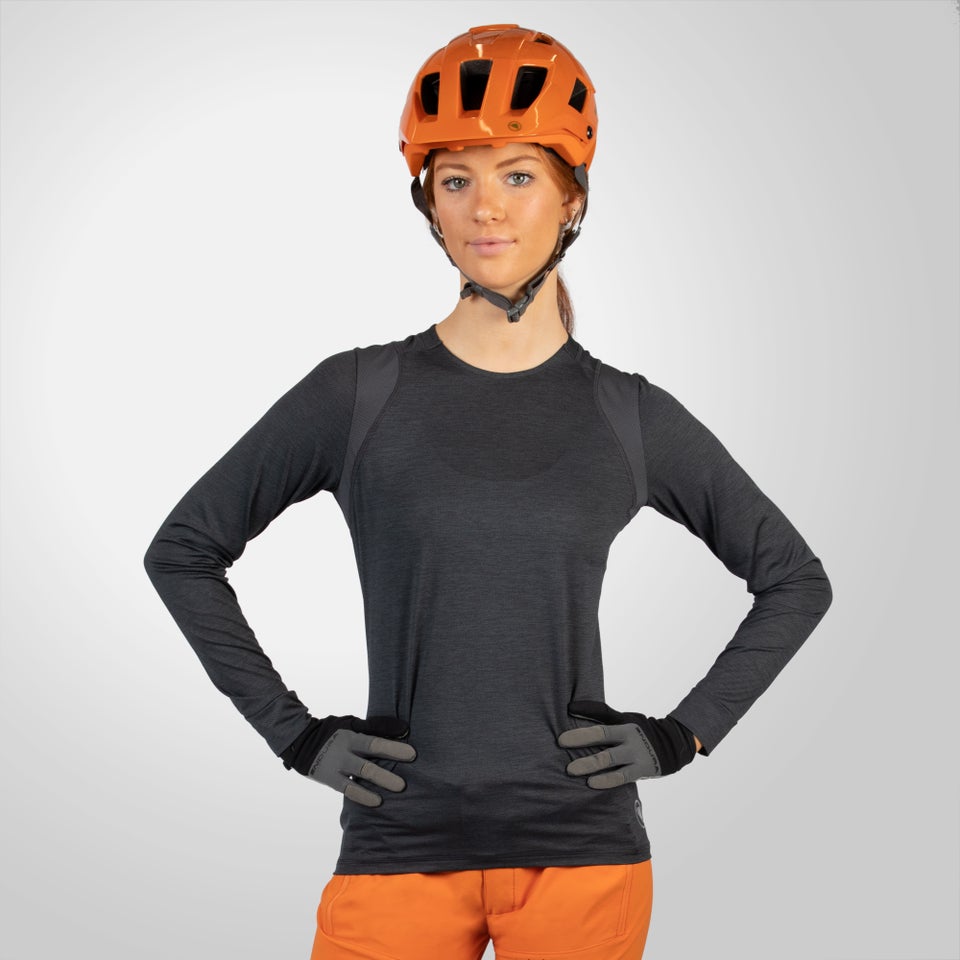 Women's SingleTrack L/S Jersey - Matt Grey