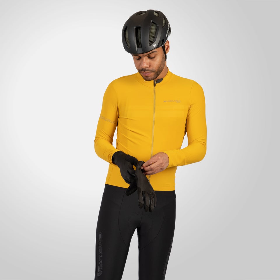 Men's Pro SL L/S Jersey II - Mustard Yellow