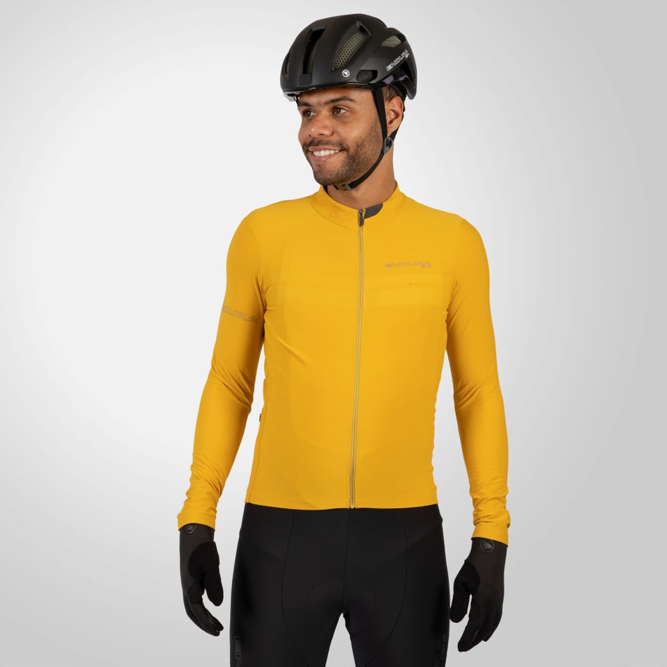 Men's Pro SL L/S Jersey II - Mustard Yellow