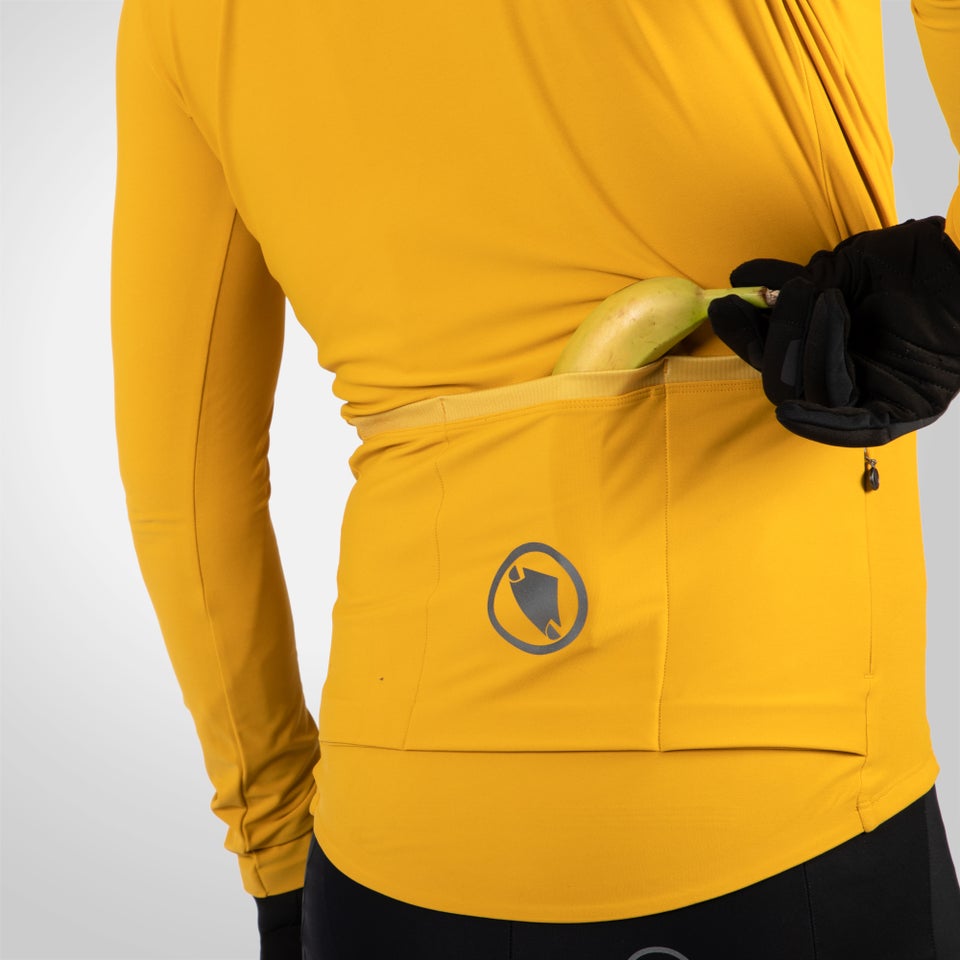 Men's Pro SL L/S Jersey II - Mustard Yellow