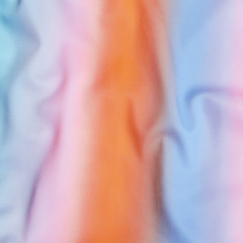 Bedruckter Hydrasuit für Mädchen Pink/Blau