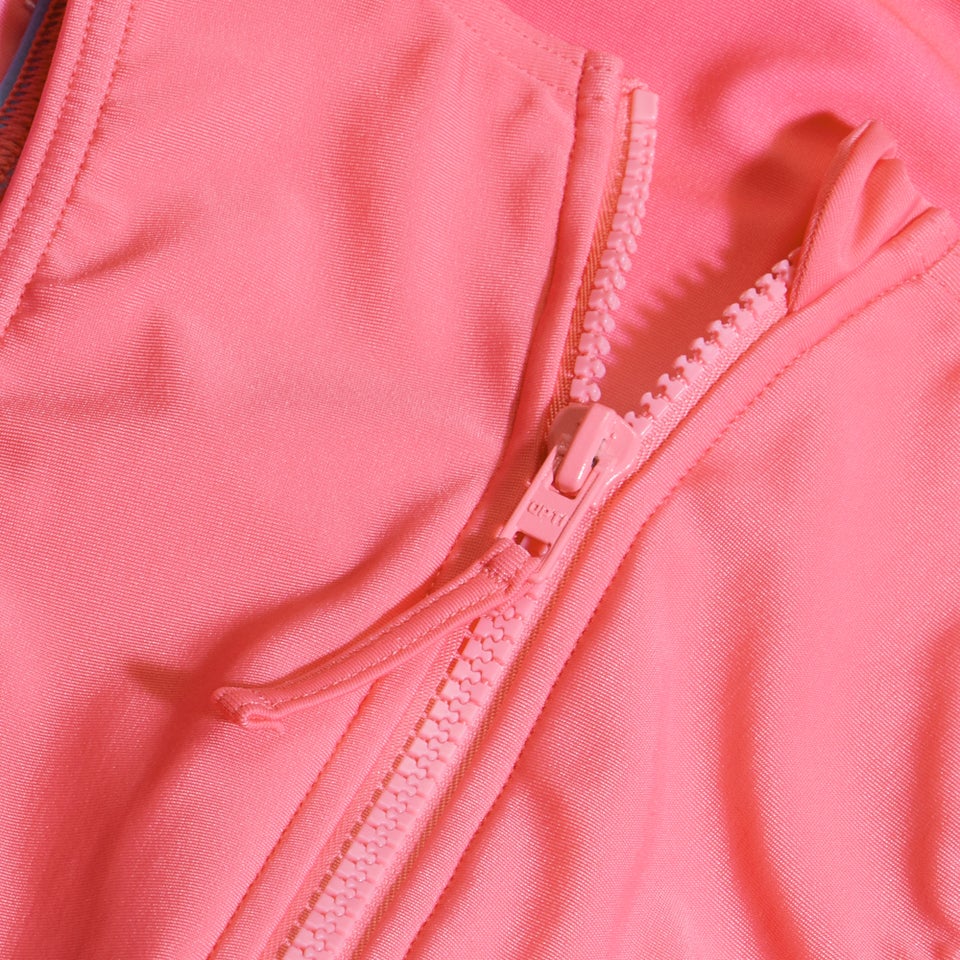 Bedruckter Hydrasuit für Mädchen Pink/Blau