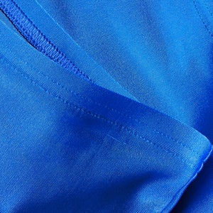 Boxer de bain Garçon imprimé 33 cm bleu/blanc